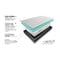 Στρώμα Ύπνου Ανατομικό Ecosleep Dual Pocket 80-90 x 200 cm έως 48 δόσεις + Δώρο ένα μαξιλάρι ύπνου