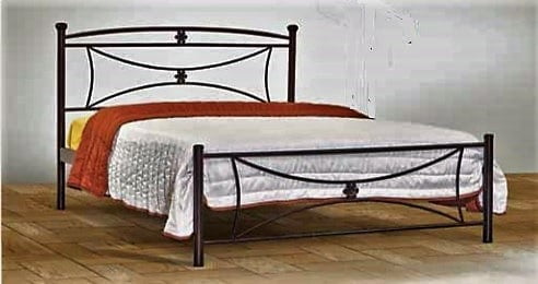 Eλληνικής κατασκευής ΜC Κρεβάτι Μονό Μεταλλικό 90x190cm Νο 21