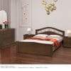 Eλληνικής κατασκευής Κρεβάτι Διπλό Ξύλινο 150x200cm No 721
