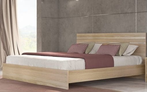 Eλληνικής κατασκευής Κρεβάτι Διπλό Ξύλινο 160x200cm No 725