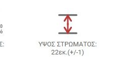 Στρώμα Ύπνου Διπλό Ανατομικό LINEA STROM FOCUS 140X190 cm