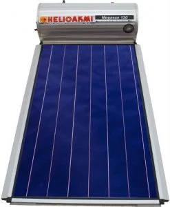 Επιλεκτικού Συλλεκτη Helioakmi Megasun 120 / 2,1m² Glass Επιλεκτικός Τιτανίου Διπλής Ενέργειας