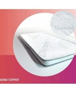 Ανώστρωμα Μονό με AirFoam Achaia Strom "Diamond" 90x200