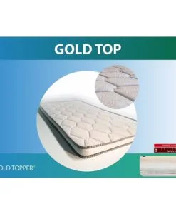 Ανώστρωμα Υπέρδιπλο Achaia Strom "Top Latex Gold" 170x200