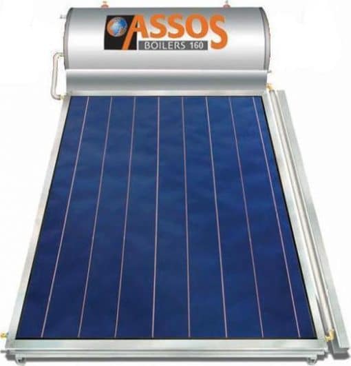 Assos SP160M lt/2.1m² Glass Τριπλής Ενέργειας  έως 24 δόσεις