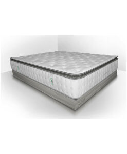 Eco Sleep Ambient Υπέρδιπλο Ανατομικό Στρώμα Memory Foam 160x200x38cm (πλάτος x μήκος x ύψος) με Ανεξάρτητα Ελατήρια & Ανώστρωμα