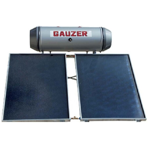 Gauzer Optima Max Standard Ηλιακός Θερμοσίφωνας 160 λίτρων Glass Τριπλής Ενέργειας με 2.1τ.μ. Συλλέκτη