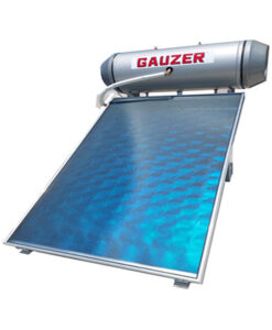 Gauzer Optima Max Standard Ηλιακός Θερμοσίφωνας 200 λίτρων Glass Διπλής Ενέργειας με 2.4τ.μ. Συλλέκτη