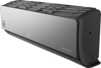 LG Artcool Mirror AC09BH UA3/AC09BH NSJ Κλιματιστικό Inverter 9000 BTU A++/A+ με Ιονιστή και WiFi Grey