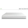 Eco Sleep Best Silhouette Διπλό Ορθοπεδικό Στρώμα Memory Foam χωρίς Ελατήρια 150x200x22cm