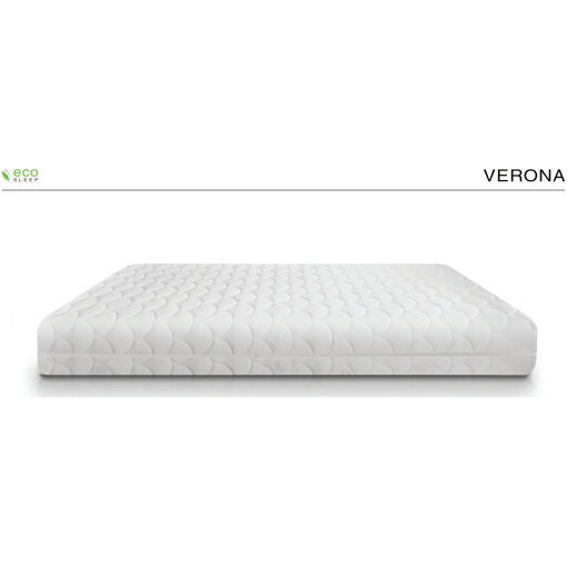 Eco Sleep Verona Υπέρδιπλο Στρώμα Memory Foam χωρίς Ελατήρια 160x200x18cm με Aloe Vera