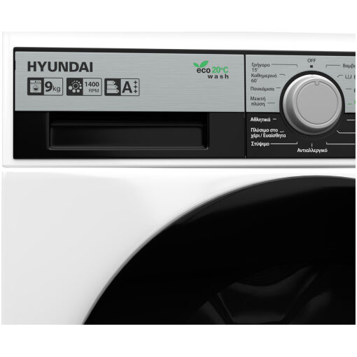 Hyundai HWM19-1409D/F4 Πλυντήριο Ρούχων 9kg 1400 Στροφών