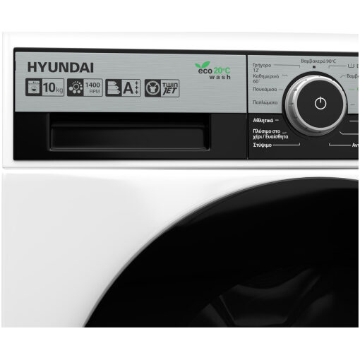 Hyundai HWM19-1410TJ/F4 Πλυντήριο Ρούχων 10kg 1400 Στροφών
