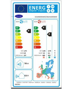 Carrier Infinity Supreme 38QHG009D8SN / 42QHB009D8SN Κλιματιστικό Inverter 9000 BTU A++/A+ με WiFi