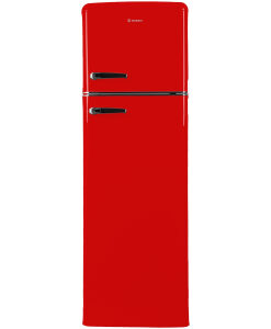 Morris MRS-31240R Retro Ψυγείο Δίπορτο 246lt Υ166.5xΠ55xΒ61.5εκ. Κόκκινο
