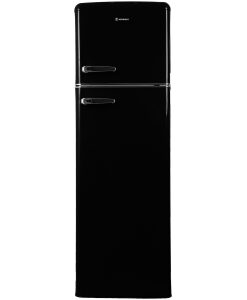 Morris MRS-31243B Retro Ψυγείο Δίπορτο 246lt Υ166.5xΠ55xΒ61.5εκ. Μαύρο