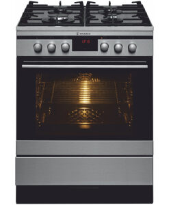 Morris MKG-64201 Κουζίνα 77lt με Εστίες Υγραερίου Π60εκ. Inox