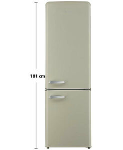 Morris MRS-31251C Retro Ψυγειοκαταψύκτης 244lt Υ181xΠ55xΒ61.5εκ. Μπεζ
