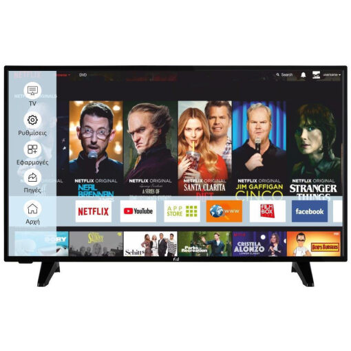F&U Smart Τηλεόραση 40" Full HD LED FLS40220 HDR (2022)
