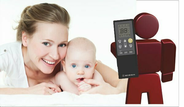Morris MDP-24400IW Αφυγραντήρας 24lt με Ιονιστή και Wi-Fi