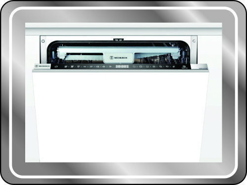 Morris SII-45109 Εντοιχιζόμενο Πλυντήριο Πιάτων για 10 Σερβίτσια Π44.8xY81.5εκ. Καφέ