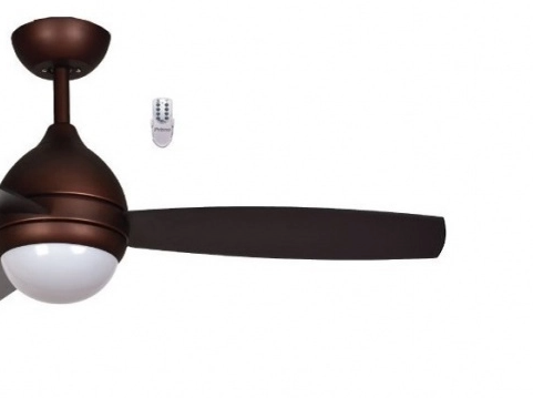 Primo PRCF-80521 Ανεμιστήρας Οροφής 120cm με Φως και Τηλεχειριστήριο Ασημί