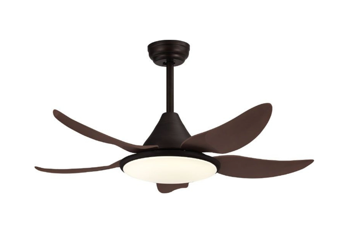 Primo PRCF-80429 Ανεμιστήρας Οροφής 120cm με Φως και Τηλεχειριστήριο Καφέ