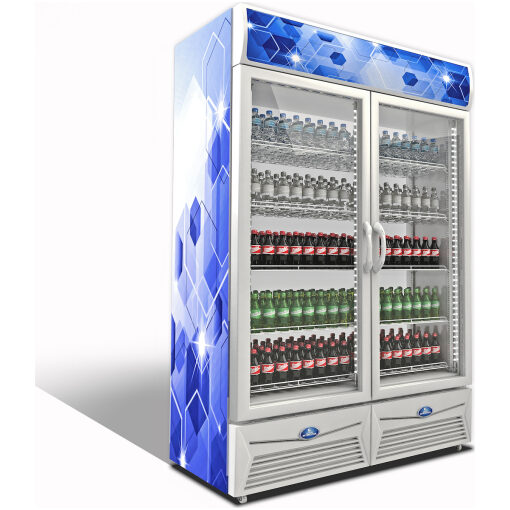 Sanden Intercool SPA-0905 Ψυγείο Αναψυκτικών 810lt Διπλό Υ202xΠ123.5xΒ51cm