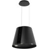 Davoline Pure Plus Απορροφητήρας Νησίδα 50cm Μαύρος