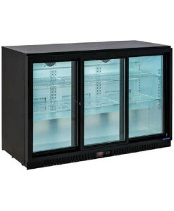 Sanden Intercool ICG-330HB Ψυγείο Back Bar 330lt με Τρεις Πόρτες Υ86.5xΠ135xΒ52cm