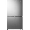 Hisense RQ758N4SAI1 Ψυγείο Ντουλάπα 609lt Total NoFrost Υ178.5xΠ91.2xΒ72.5εκ. Inox