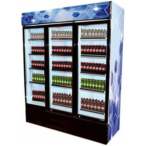 Sanden Intercool ICG-1500Η Ψυγείο Αναψυκτικών 1500lt με Τρεις Πόρτες Υ206.3xΠ171xΒ72cm