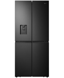Hisense RQ563N4SWF1 Ψυγείο Ντουλάπα 454lt Total NoFrost Υ181xΠ79.4xΒ70εκ. Μαύρο