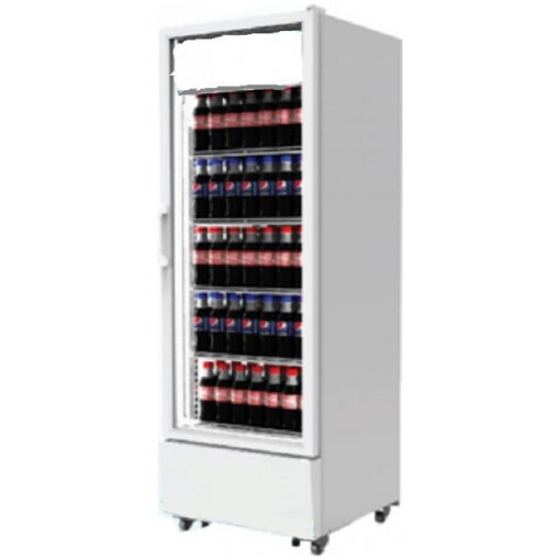 Sanden Intercool SPB-0405 Ψυγείο Αναψυκτικών 400lt Μονόπορτο Υ198xΠ59xΒ61cm Λευκό