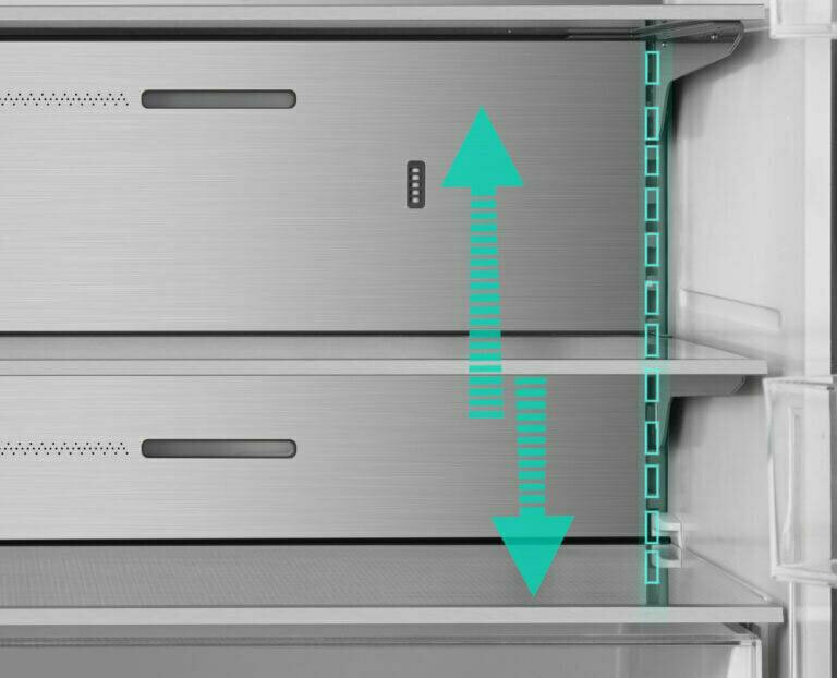 Hisense RQ760N4AFF Ψυγείο Ντουλάπα 585lt Total NoFrost Υ178.5xΠ91.2xΒ72.5εκ. Inox
