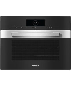 Miele DGC 7840 X Obsidian Black Φούρνος άνω Πάγκου 48lt χωρίς Εστίες Π59.5εκ. Μαύρος