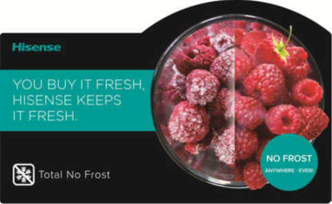 Hisense RS670N4BC2 Ψυγείο Ντουλάπα 521lt Total NoFrost Υ178.6xΠ91xΒ64.3εκ. Inox