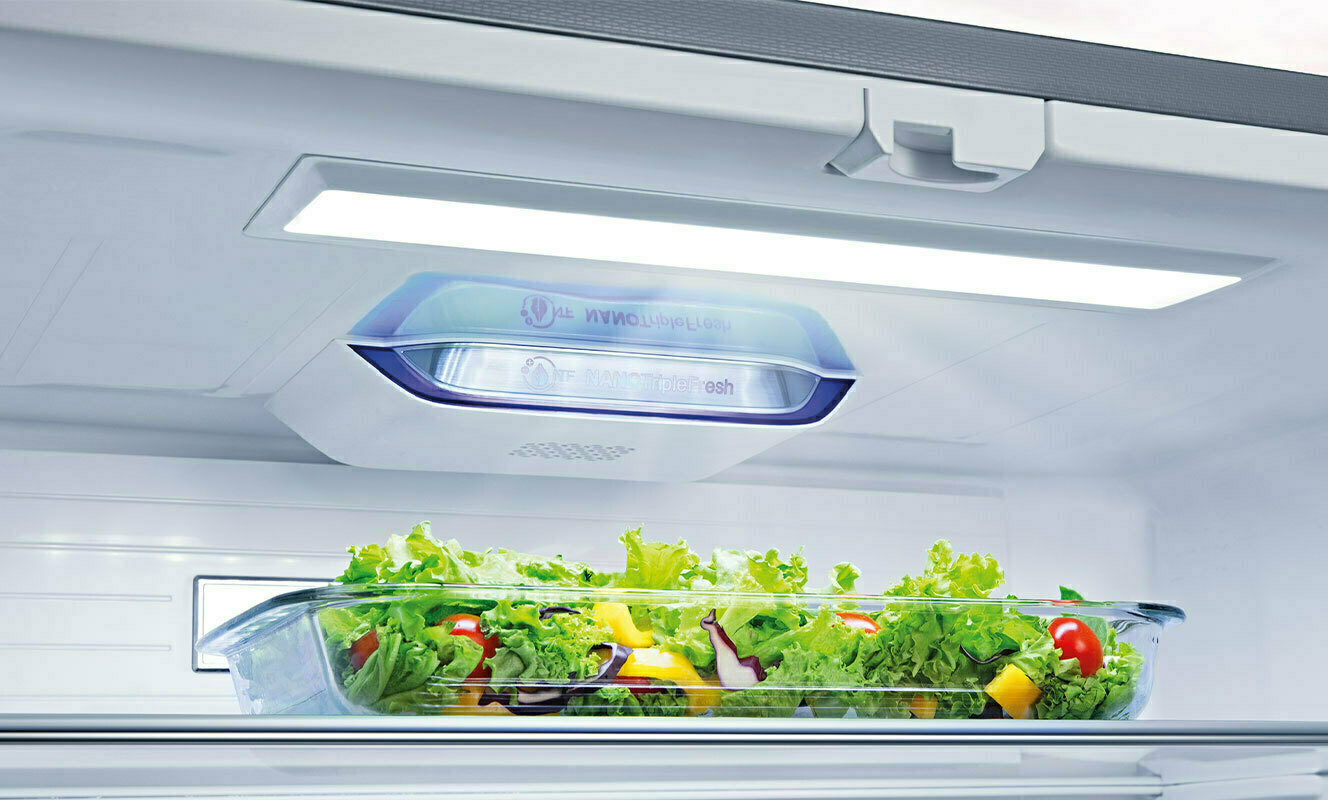 Hisense RB645N4WCF Ψυγειοκαταψύκτης 495lt Total NoFrost Υ200.1xΠ70.4xΒ69.4εκ. Inox