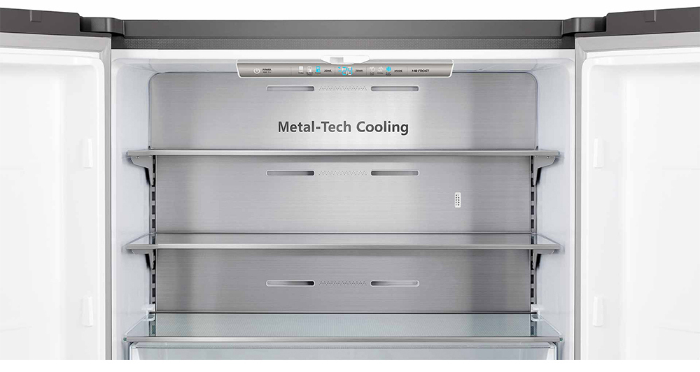 Hisense RB645N4BIE Ψυγειοκαταψύκτης 495lt Total NoFrost Υ200xΠ70.4xΒ69.5εκ. Inox