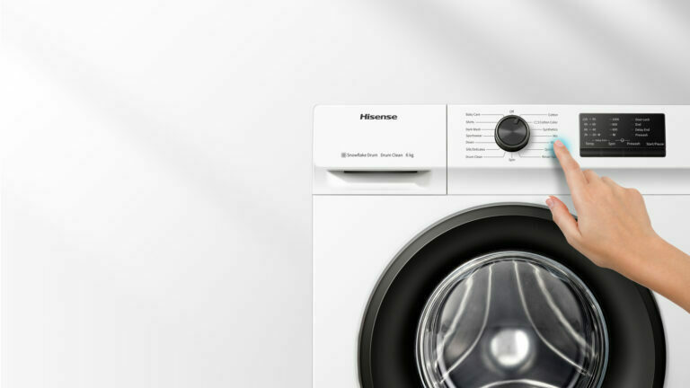 Hisense WFQY1014EVJM Πλυντήριο Ρούχων 10kg με Ατμό 1400 Στροφών