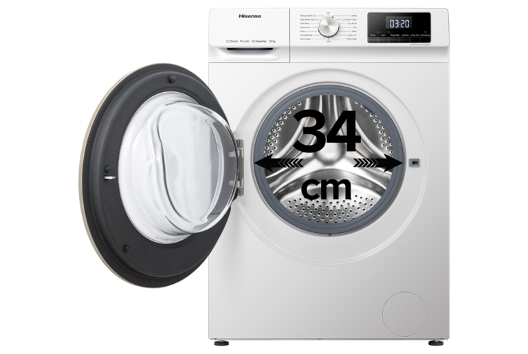 Hisense WFQY1014EVJM Πλυντήριο Ρούχων 10kg με Ατμό 1400 Στροφών
