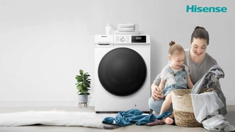Hisense WDQA1014 EVJM Πλυντήριο-Στεγνωτήριο Ρούχων 10kg/6kg Ατμού 1400 Στροφές