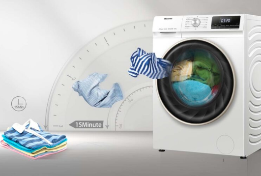 Hisense WDQY 1014 EVJM Πλυντήριο-Στεγνωτήριο Ρούχων 10kg/6kg Ατμού 1400 Στροφές