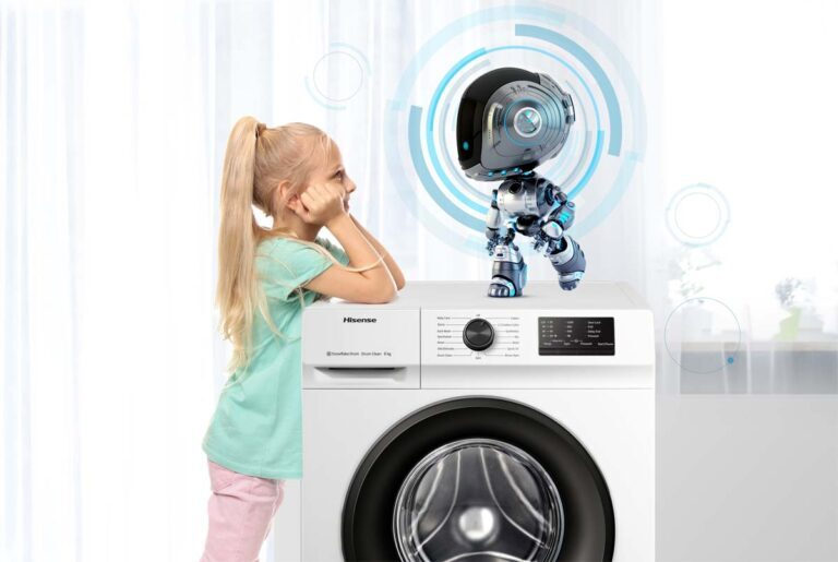 Hisense WDQY 1014 EVJM Πλυντήριο-Στεγνωτήριο Ρούχων 10kg/6kg Ατμού 1400 Στροφές