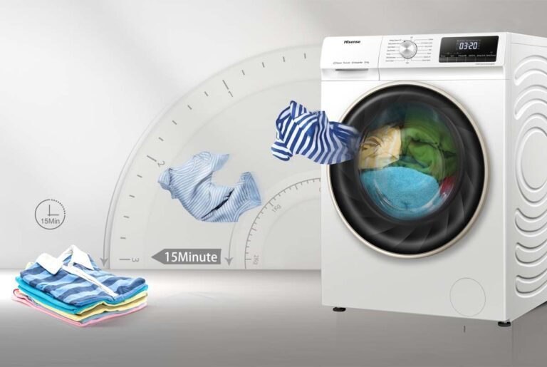 Hisense WDQY 901418 VJM Πλυντήριο-Στεγνωτήριο Ρούχων 9kg/6kg Ατμού 1400 Στροφές