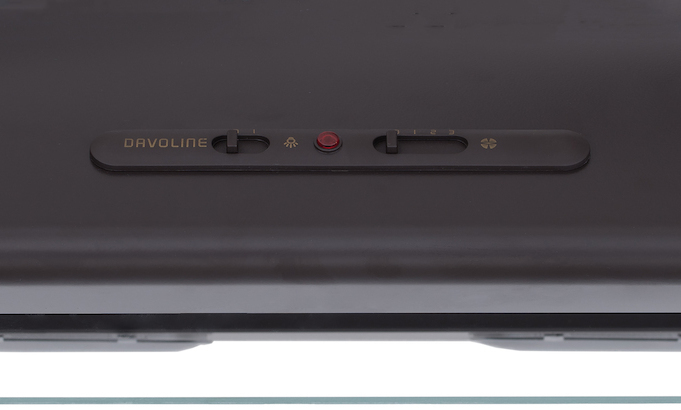 Davoline Olympia 260 Lux 2M Ελεύθερος Απορροφητήρας 60cm Καφέ
