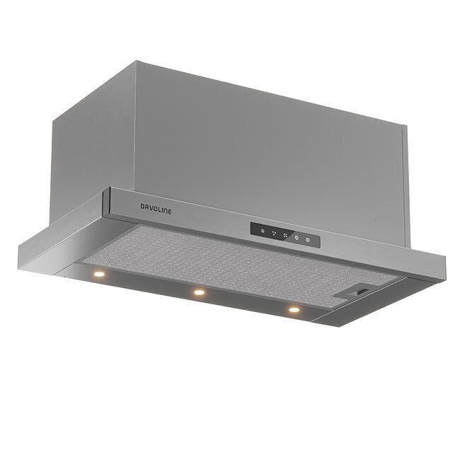 Davoline Ios Pro 60 Συρόμενος Απορροφητήρας 60cm Inox