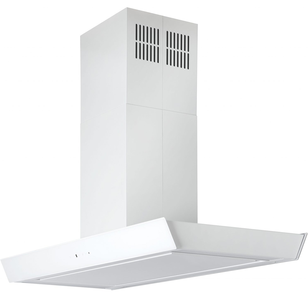 Davoline Flow 90 Απορροφητήρας Καμινάδα 90cm Λευκός
