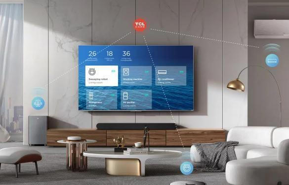 TCL Smart Τηλεόραση 65" 4K UHD QLED 65C845 HDR (2023)