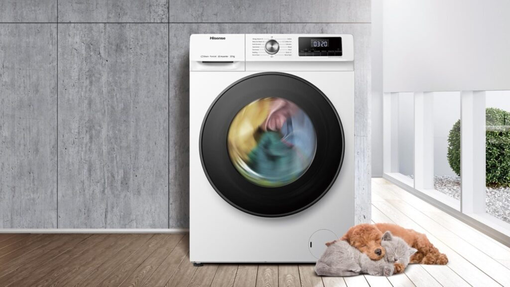 Hisense WFQA8014EVJM Πλυντήριο Ρούχων 8kg με Ατμό 1400 Στροφών